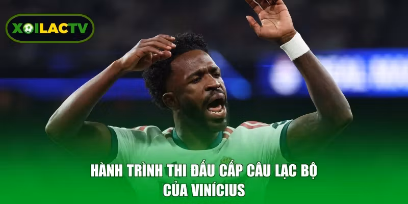 Hành trình thi đấu cấp câu lạc bộ của Vinícius