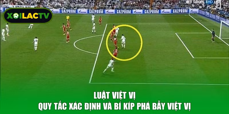 Luật Việt Vị - Quy Tắc Xác Định Và Bí Kíp Phá Bẫy Việt vị